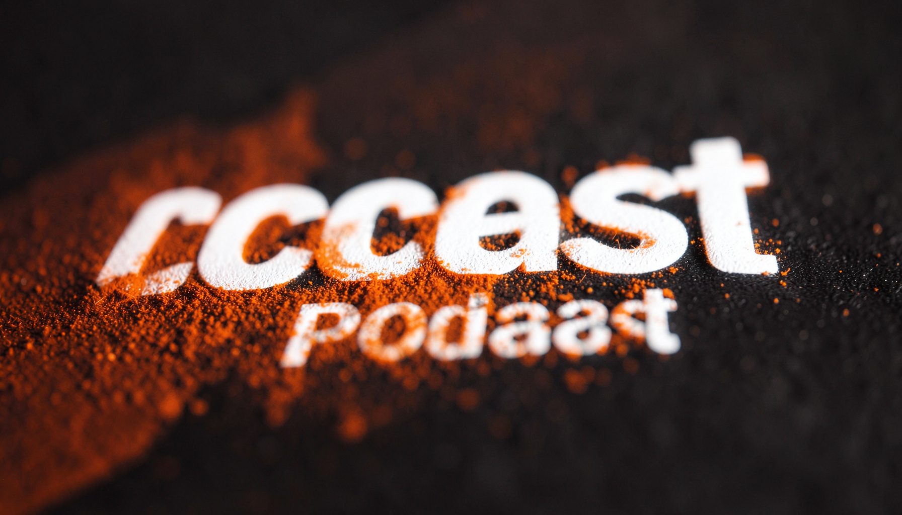 Fullcast Podcast logo in bold white lettering on a dark background
